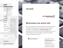 Tablet Screenshot of delfi-informatique.com